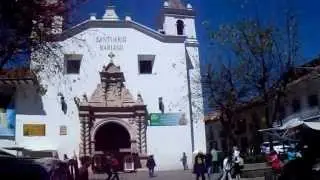 Church bells in Cuenca, Ecuador