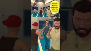 He so dirty! Vr drunkn bar fight game #shorts #vr #funny