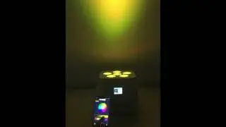 How to control by iPhone/ NEW :  wifi control uplights /CUBE wireless dmx battery powered IR remote