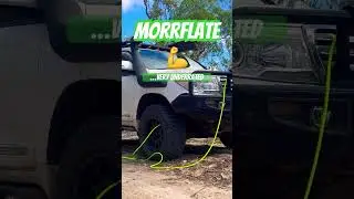 PUMP IT UP! 🌬️ | MORRFLATE 💪 #morrflate #4x4 #lc200