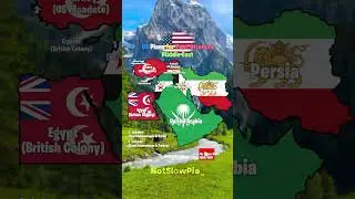 US Plans for Post-Ottoman Middle East #shorts #geography #mapping #middleeast