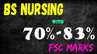 BS Nursing Admission with Low Marks | Best Nursing Colleges in Pakistan  with Low FSc Marks