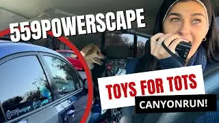 Three Rivers 559Powerscape Canyon Run! | Toys For Tots | Escape the Tule Fog! | Vlogmas! 