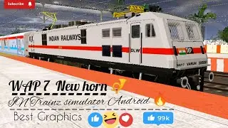 WAP 7 New Horn 📯 in Trainz Android 🤑#trainz #gameplay #engineer #edition #hd #simulator #ee #train