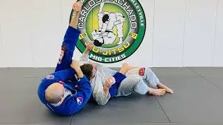S-Mount Matrix - The Bow and Arrow Shoulder Roll Crank Choke by Greg Hamilton BJJ dot com