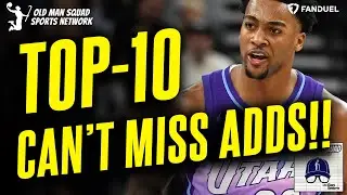 10 Most-ADDED Waiver Wire Targets for Fantasy Basketball Week 13 | Should YOU Add?!?
