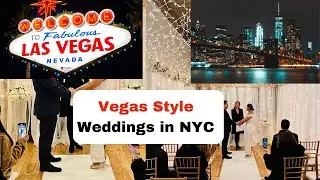 Las Vegas style wedding in New York City. Quick, express wedding ceremony in the heart of New York.