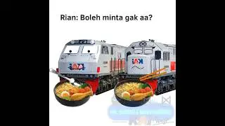 Satu sendok doang🗿#keretaapi #ptkai #keretaapiindonesia #cc201 #cc203
