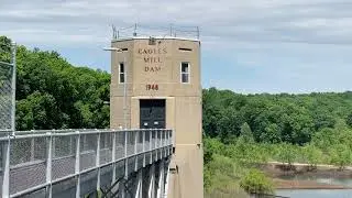 Cagles Mill Dam, Lieber State Recreation Area, Poland, Indiana - May 2025
