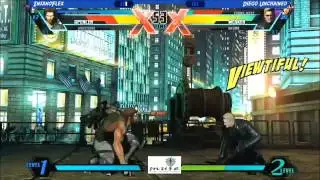 InsanoFlex vs. Diego Unchained (UMVC3)  Missoula Fall Brawl 2013
