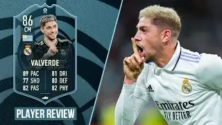 FIFA 23 POTM 86 VALVERDE PLAYER REVIEW! Best Box to Box on FUT 23 ?!