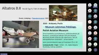 Tallenne Ilmailumuseoyhdistyksen verkkojäsenillasta 8.10. 2025, Heikki Kaakinen: Suomen ilmavoimien