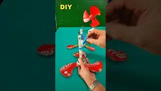 2 homemade ceiling fans 1 homemade standing fan #DIY #fan #homemade