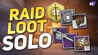 Free Deep Stone Crypt RAID LOOT SOLO Destiny 2 - (PATCHED) All Weapons & Armor Raid Mods
