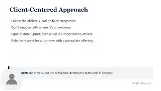 Integrating Faith in Sport Psychology Practice