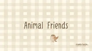 Learning Animals, Animal Sounds for Babies and Toddlers with MariLu - Animal Friends