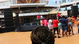 2018 Tom Joyner Fantastic Voyage Pool Deck 