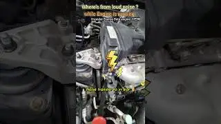 How to diagnose Engine noise ,  Easy way to diagnose noise .  #Enginenoise, #waterpumpnoise,