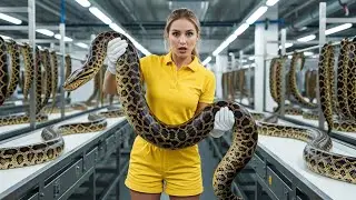 Secret Factory Tour: How Exotic Snake Leather Is Made for High-End Fashion