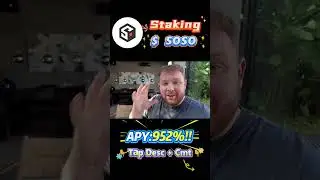 Stake SOSO Token &ndash; High Return Crypto SoSoValue #HighYieldCrypto #DeFiStaking #EarnSOSO