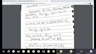 (Aug 26)Class-2  Applied Math(AA):  Chapter 1 : Complex Analysis :