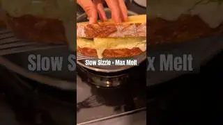 Who else loves this sound? #GrilledCheese #FoodTok #cookingasmr #ASMRcooking #Foodie #socialcooking