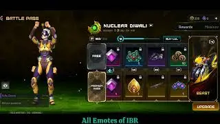 All Emotes Of Indus Battle Royale|| Indus Battle Royal || #new #indusgame || #newvideo #india