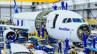 Inside the Passenger Jet Factory From Metal Sheets to Ready to Fly Aircraft Full Process