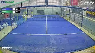 Quadra 3 (26/07/2025 - Parte 2) - FPPr240 Padel Set Padel Set Ao Vivo