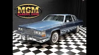 1985 Cadillac Fleetwood for sale Visit our website Mgmclassiccars.com $17,888.00