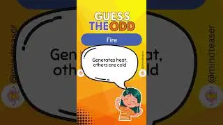 MindTeaser: Find the Odd Object! 🔍 | Can You Spot It Fast? #shortsviral #oddoneout