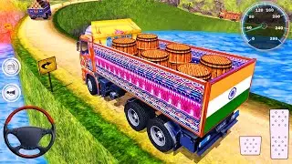 Indian Cargo Truck Offroad Driving 3D - Mountain Heavy Transporting Driver - Android GamePlay