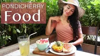What's PONDICHERRY FOOD like?(Foreigner review) | TRAVEL VLOG IV