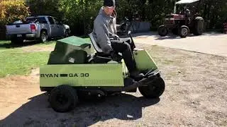 Ryan gas-powered ride-on aerator | For Sale | Online Auction at Orbitbid.com