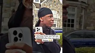 Kai Cenat sister and Tylil was SHOCKED after they saw rakai Tattoos 😳🔥#rakai #kai #tylil #ddg