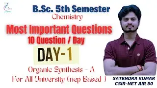 How I ACTUALLY Aced Chemistry (Study Tips & Tricks) | B.Sc 5th semester chemistry important question