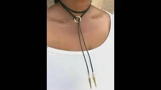 # Luxury hollow Ethnic Choker Necklace #