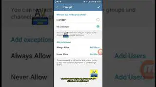 Telegram app group chat privacy settings (tutorial, with Subtitle /CC) | Abhi Videos Digital #Shorts