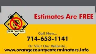 Bed Bug Control company in OC, bedbug inspection orange county, 714-653-1141