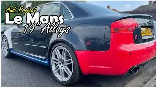 RS4-D Project - Fitting the Le Mans Wheels!!!
