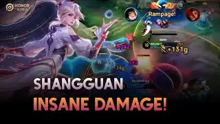 HOK : SHANGGUAN CALLIGRAPHER INSANE MIDLANE GAMEPLAY!🔥 HONOR OF KINGS