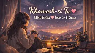 Khamoshi Si Tu 💖🌙 | 10 Minutes Love Lofi | Mind Relax | Chill Night Vibes 🎧