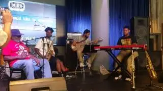 Arthur Williams St Louis Mo National Blues Museum Rehersing