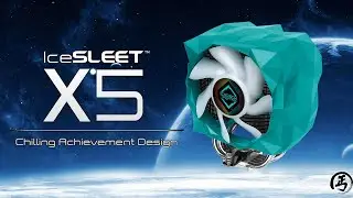 IceSLEET X5 🚩CPU cooler 📌Shell design📌High Quality on Heat Sink and Fins📌 #CPUCOOLER #iceberg #廣東話