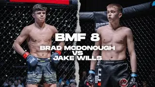 BMF 8 | Brad McDonough vs Jake Wills | Amateur Flyweight MMA | BADMOFO MMA