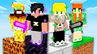 Sobrevivemos em um Bloco dos Mobs no Minecraft!