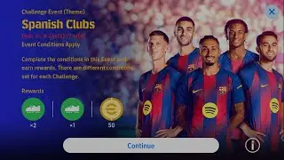 Spanish Club Themed Event|50 Coins Match|Win Very Comfortably 😉💥