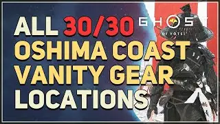 All Oshima Coast Vanity Gear Locations Ghost of Yotei