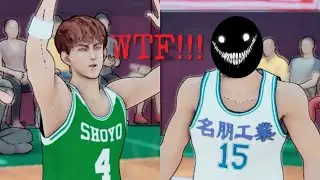 N**** I LOST IN THE FIRST ROUND?! | MEIHOU VS SHOYO 1ST RD (SLAM DUNK)
