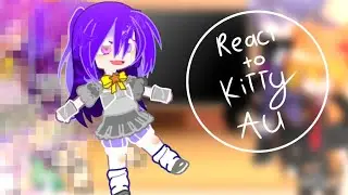 React to Kitty Au😈💜 #kitty # billy # teddy # kellie #raddy # katta